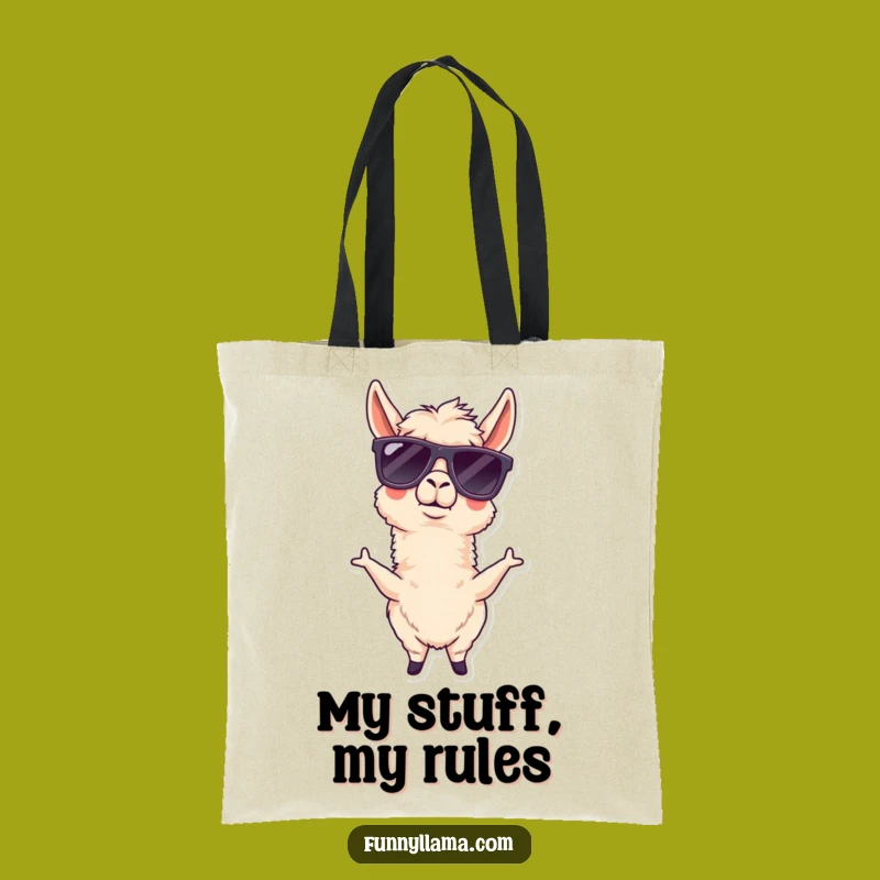 Funny Llama Tote Bag: Carry Your Laughs in Style